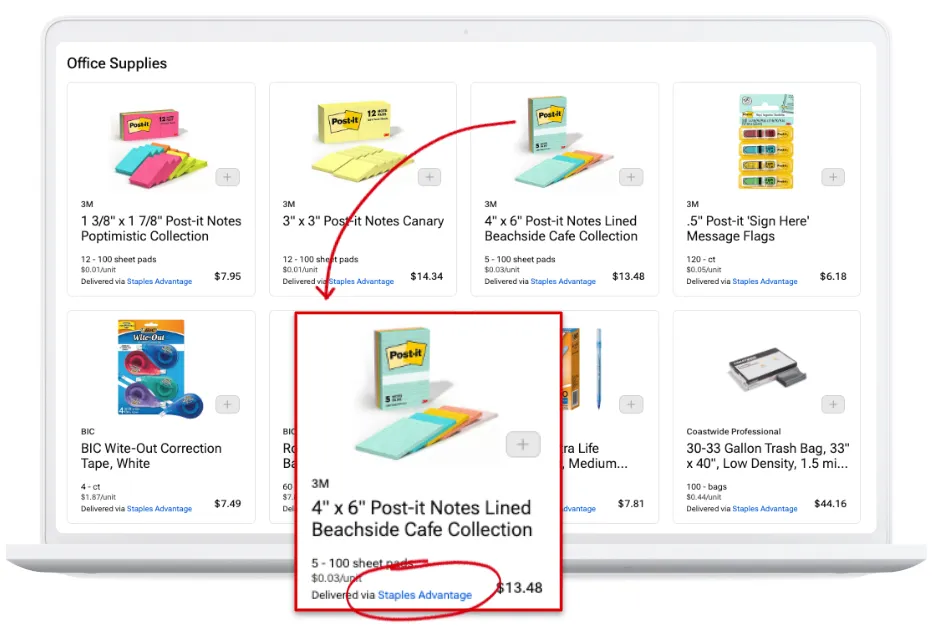 Crafty partners with Staples to deliver office supplies