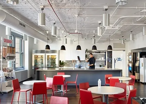 Food Delivery Company's Office Kitchen in New York