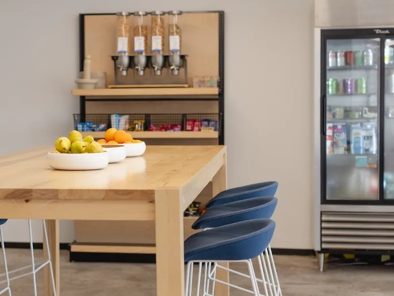 Legal Technology Company's Office Pantry in San Francisco
