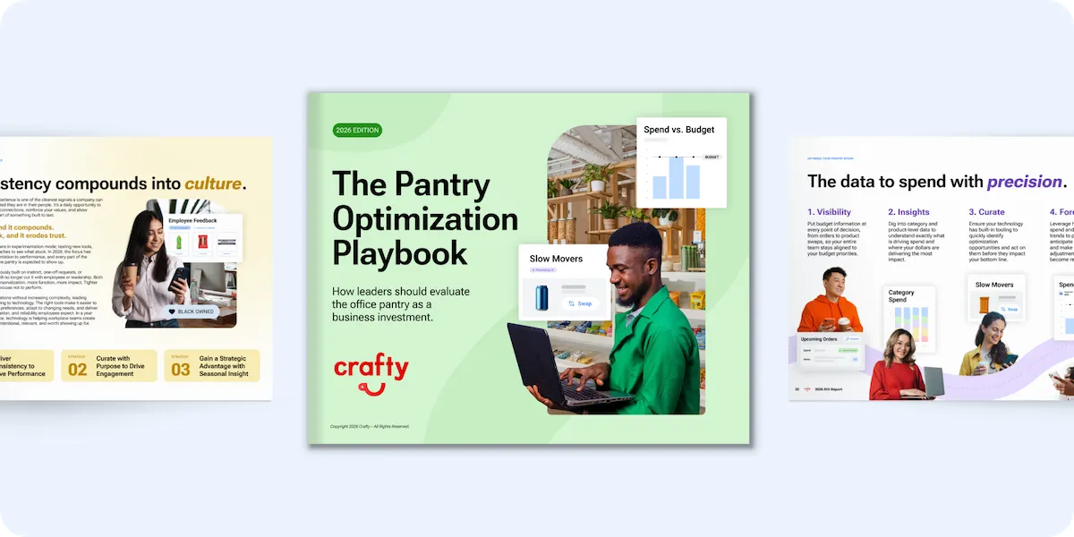 Crafty Launches 2026 Pantry Optimization Playbook as Workplace Leaders Face New Pressure to Prove ROI