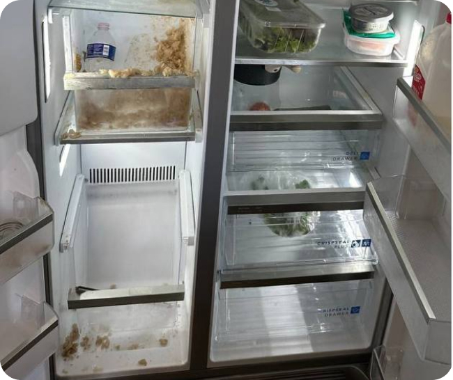 Сleaning the kitchen 