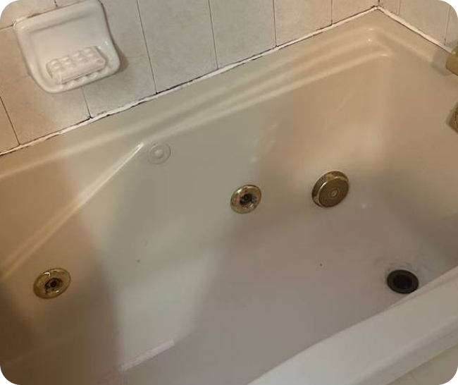 Сleaning the bathroom