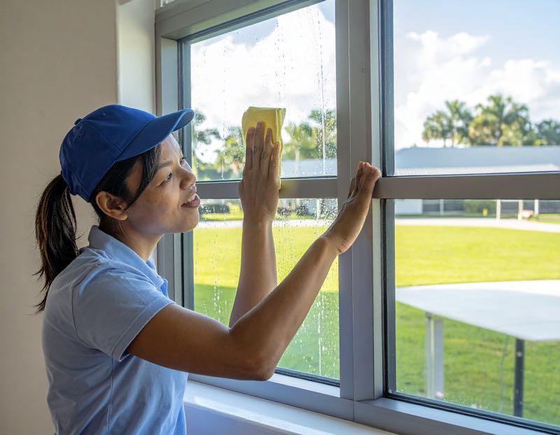 School Window Cleaning by Pressure Washing Guys