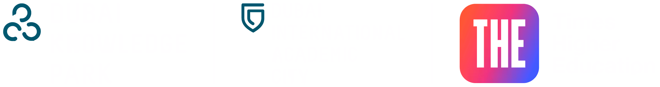 Dubai Knowledge Park 
Dubai International Academy 
Time Height Education