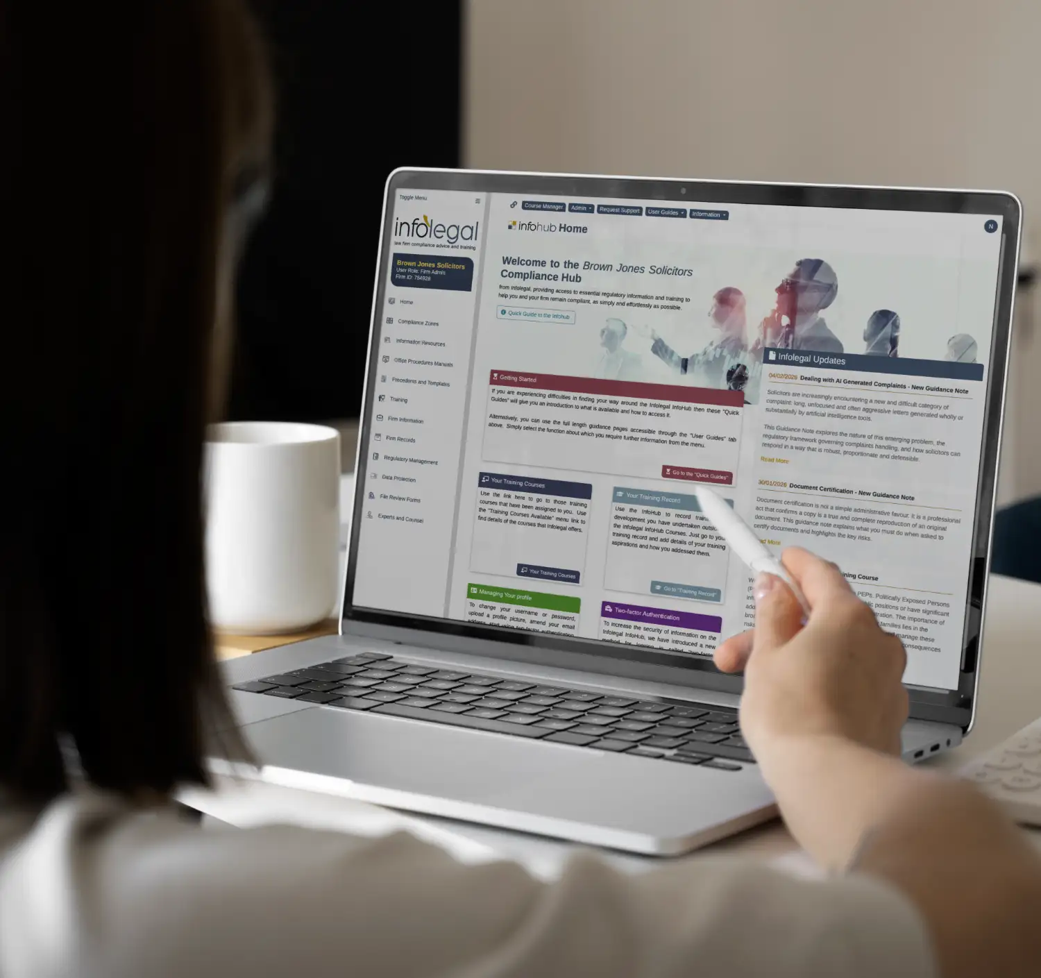 Seamless Integration with the Infolegal InfoHub