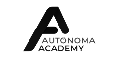 Logótipo da Autónoma Academy - Cliente da Agência MESSAGE