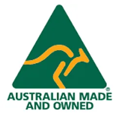 australian made and owner logo