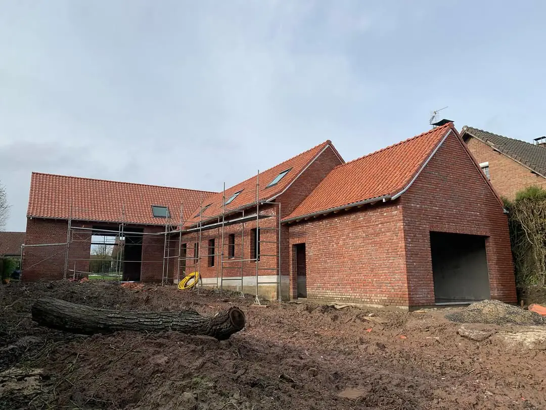 Maison en rénovation dans le Nord de la France.
