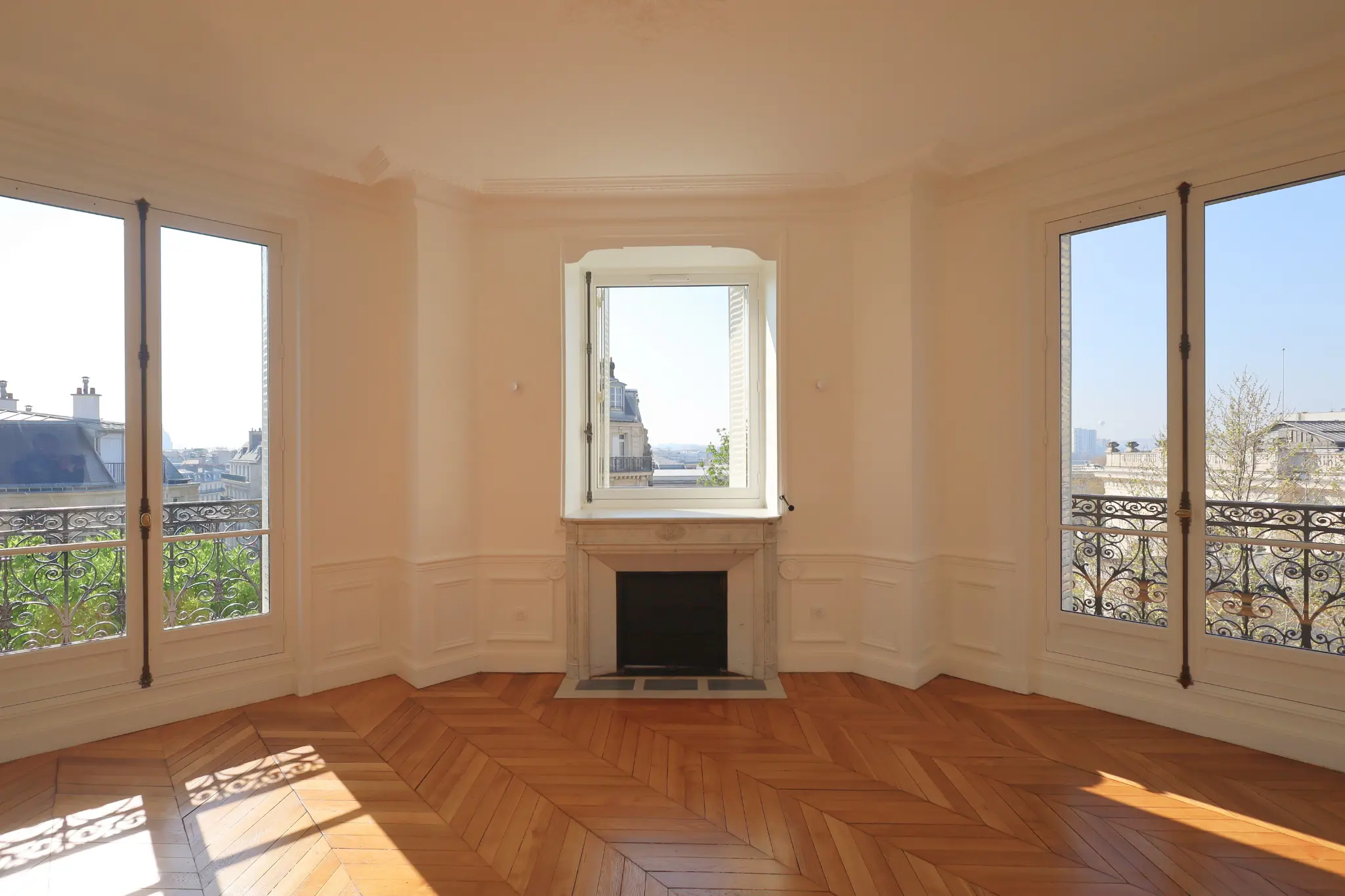 Rénovation haut de gamme d'un appartement à Paris. 