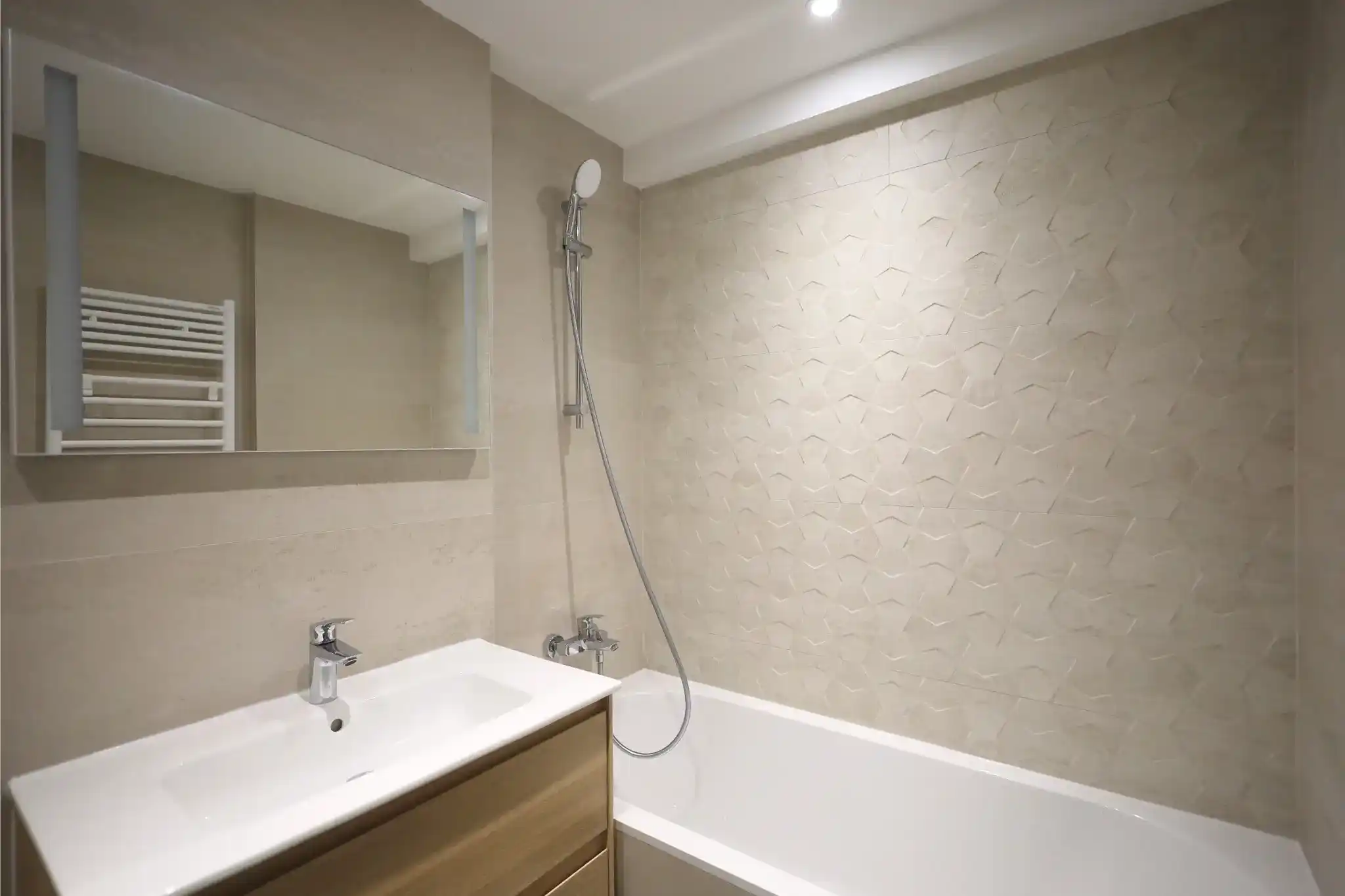 Rénovation de deux salles de bain de 9 et 10 m² dans le 13e arrondissement de Paris