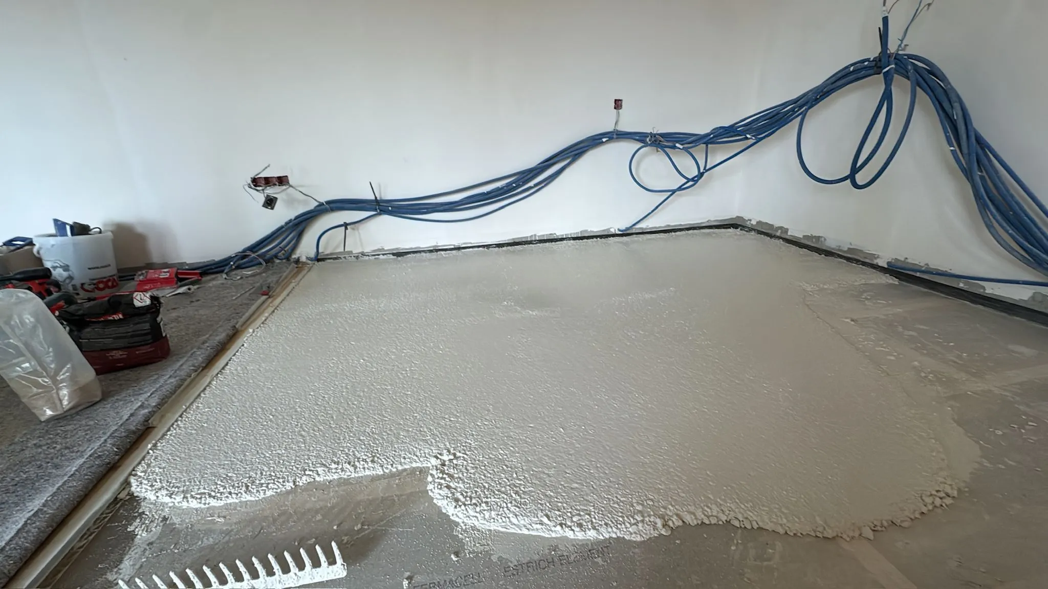 Terrazzo coulé dans un appartement à Paris (75) par un artisan.