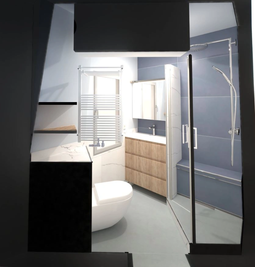 Prix de rénovation d'une cuisine de petite surface à Paris (75).