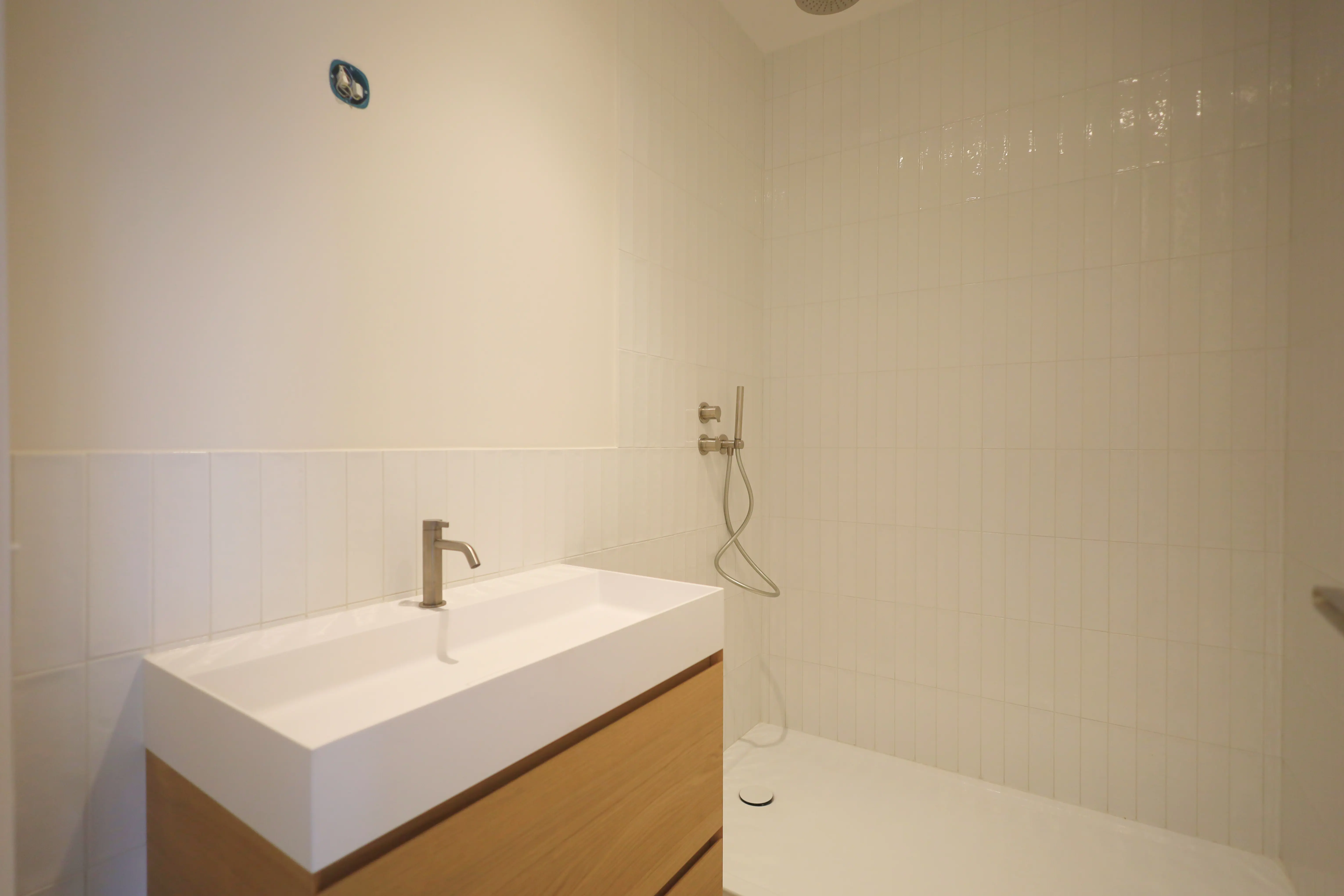 Rénovation d'une salle de bain dans le 15ème arrondissement de Paris. 