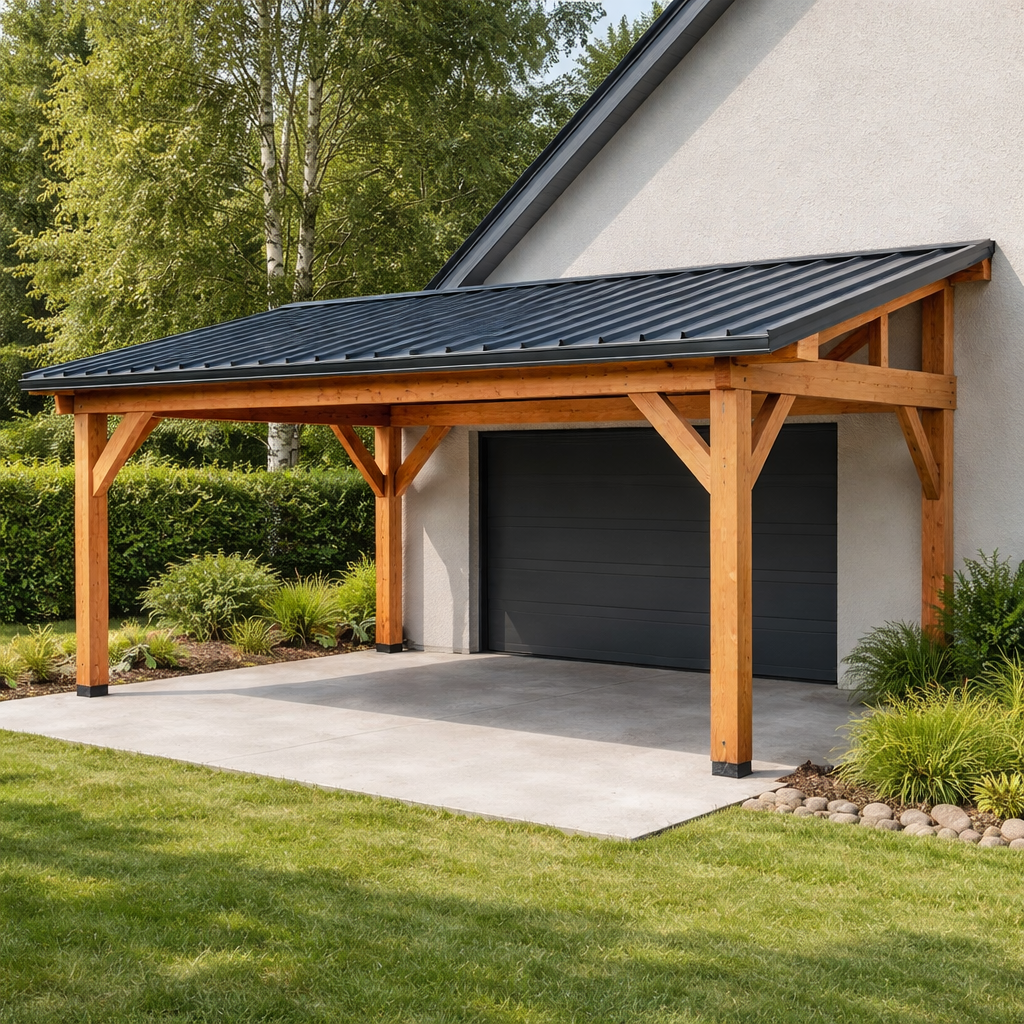 Création d'un carport 