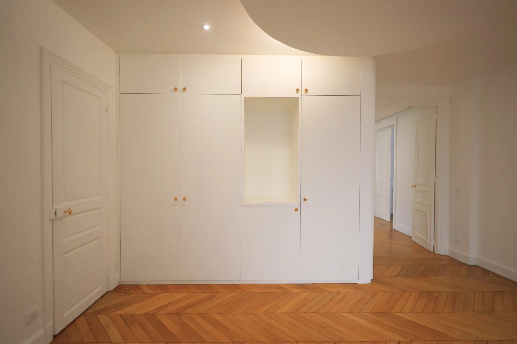 Rénovation studio à Levallois-Perret, dans les Hauts-de-Seine (92). 