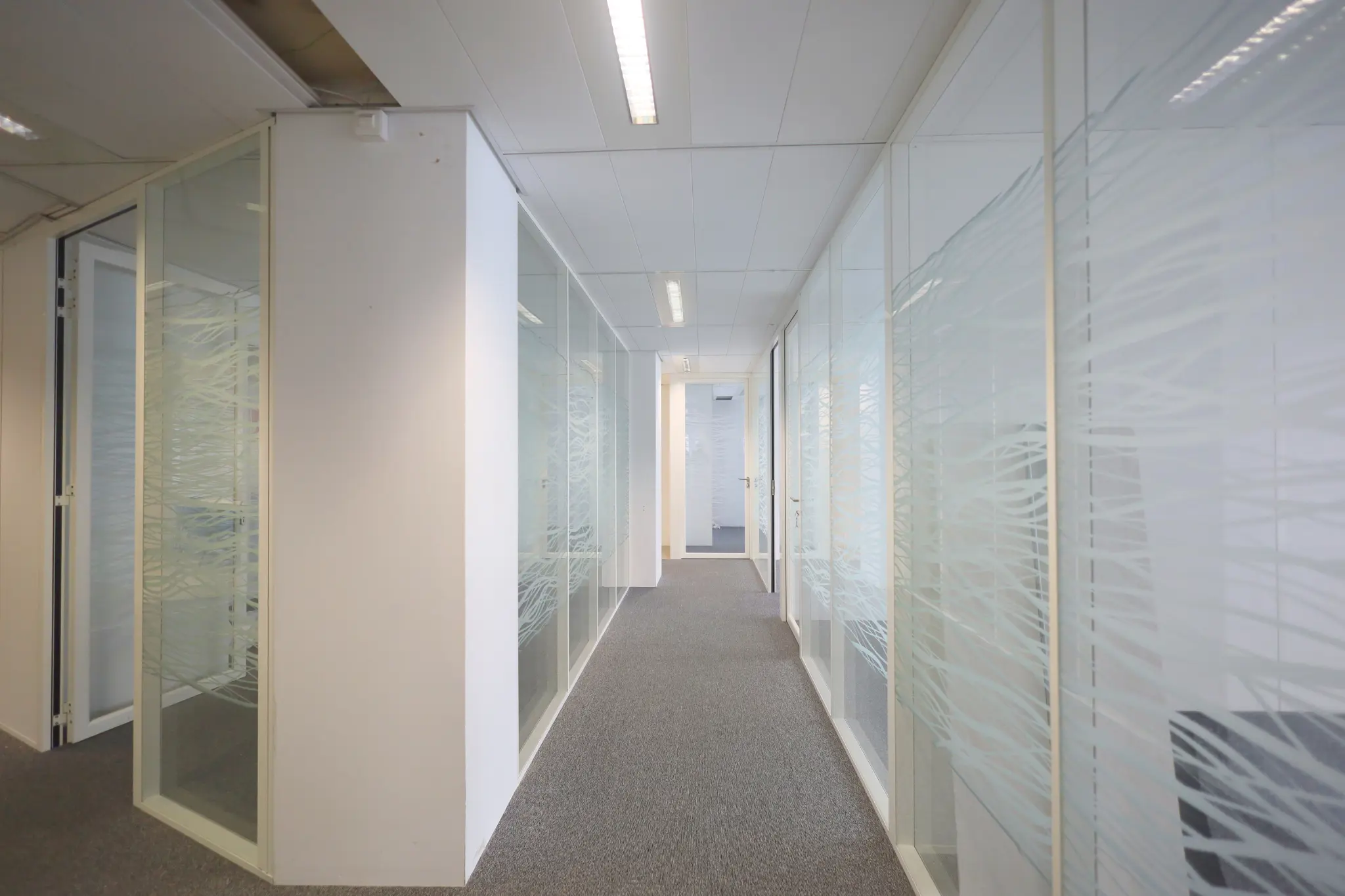 Pose de cloisons vitrée pour des bureaux à Levallois Perret