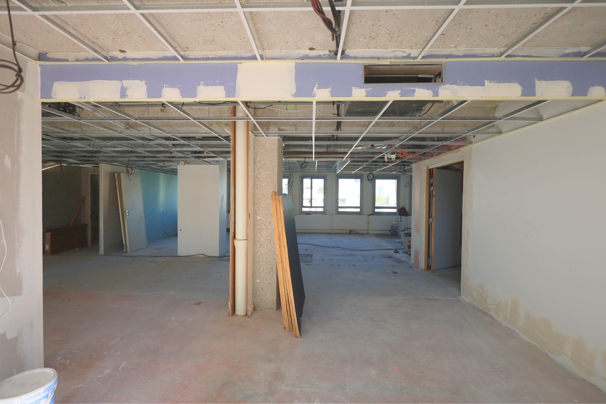 Aménagement et rénovation intérieure d’un plateau de bureaux à Paris