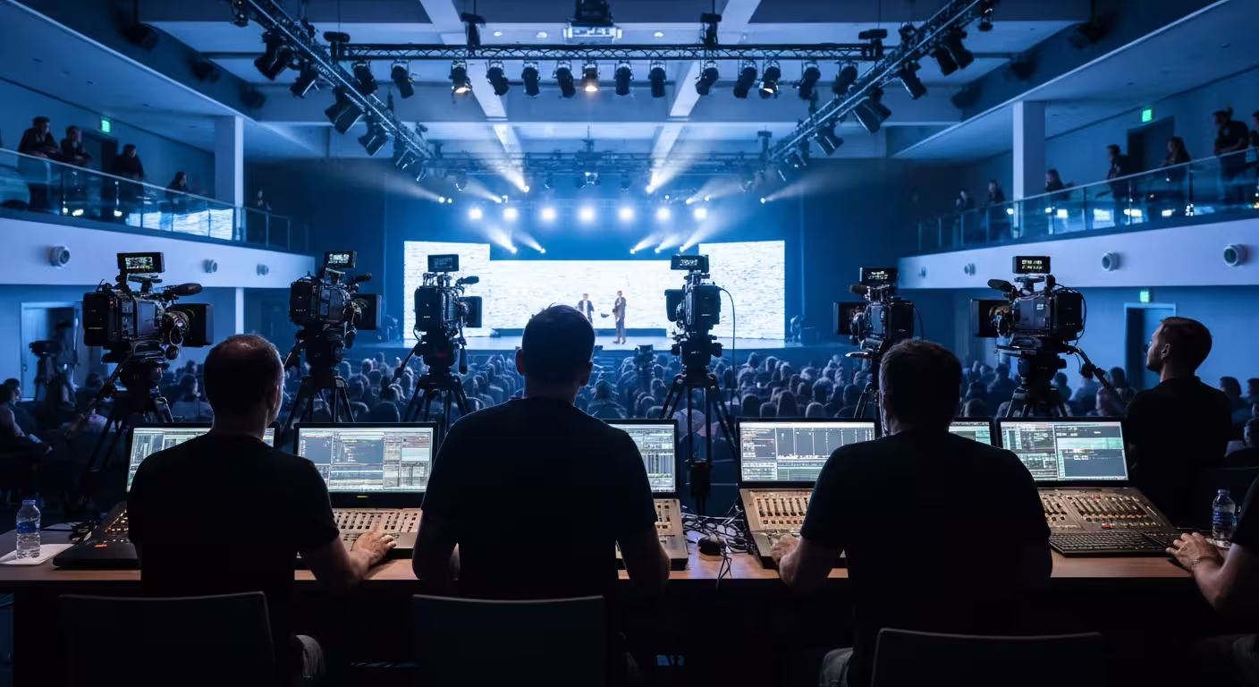 Corporate Kommunikationskontrollraum