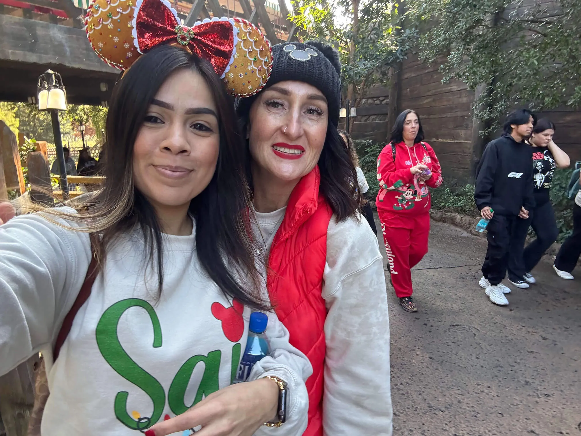 Surrogate and intended parent together during their California surrogacy journey