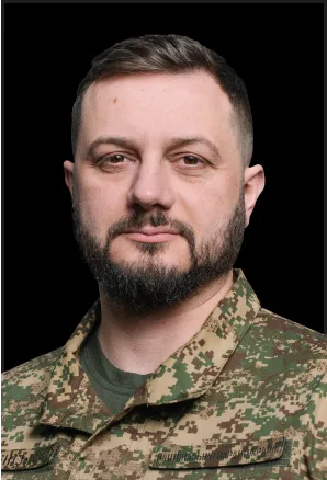 фотографія полковника Ігора Оболєнського, командира 2-го корпусу НГУ "Хартія"