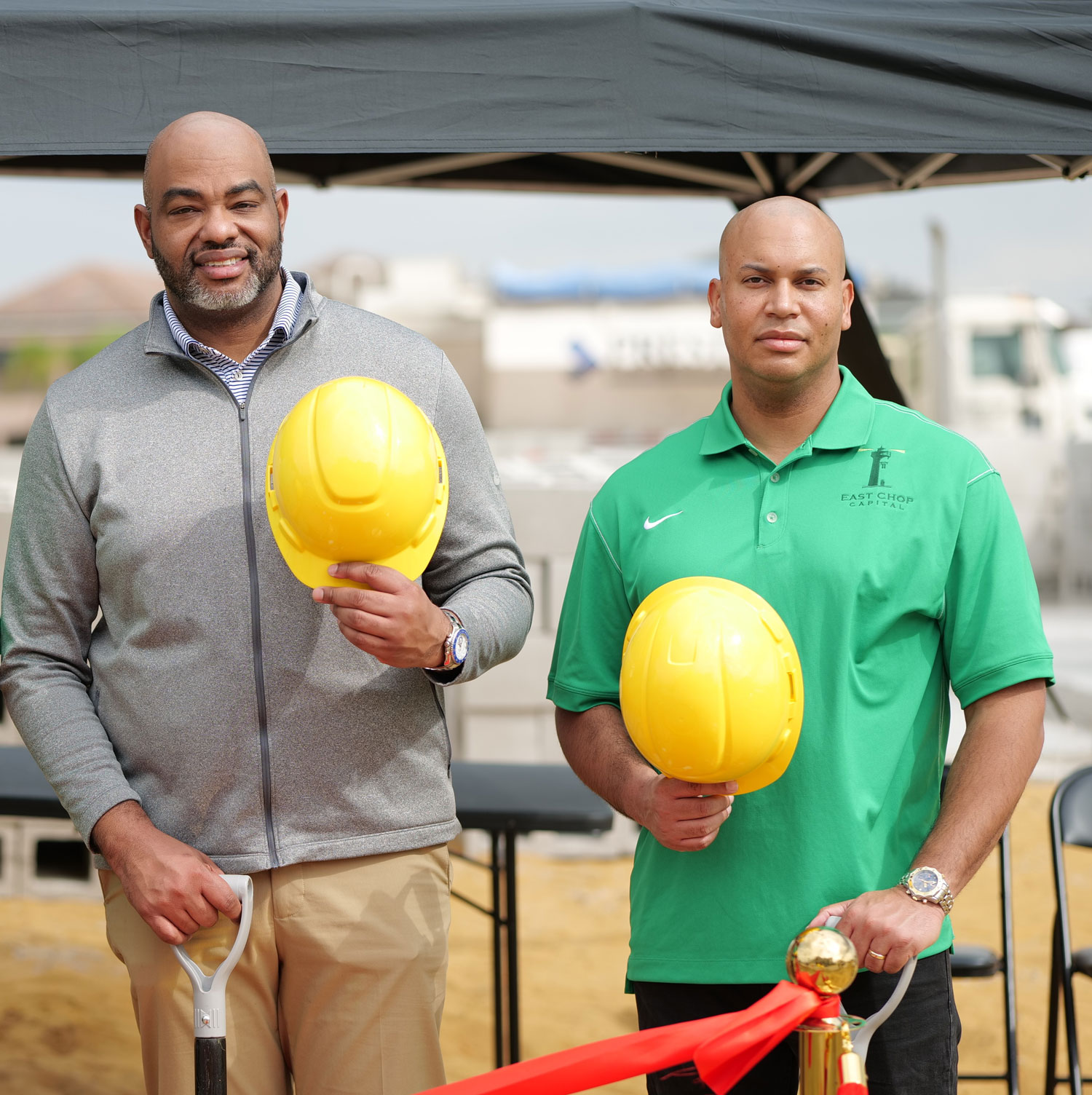 Calvin Butts and Carrington Carter