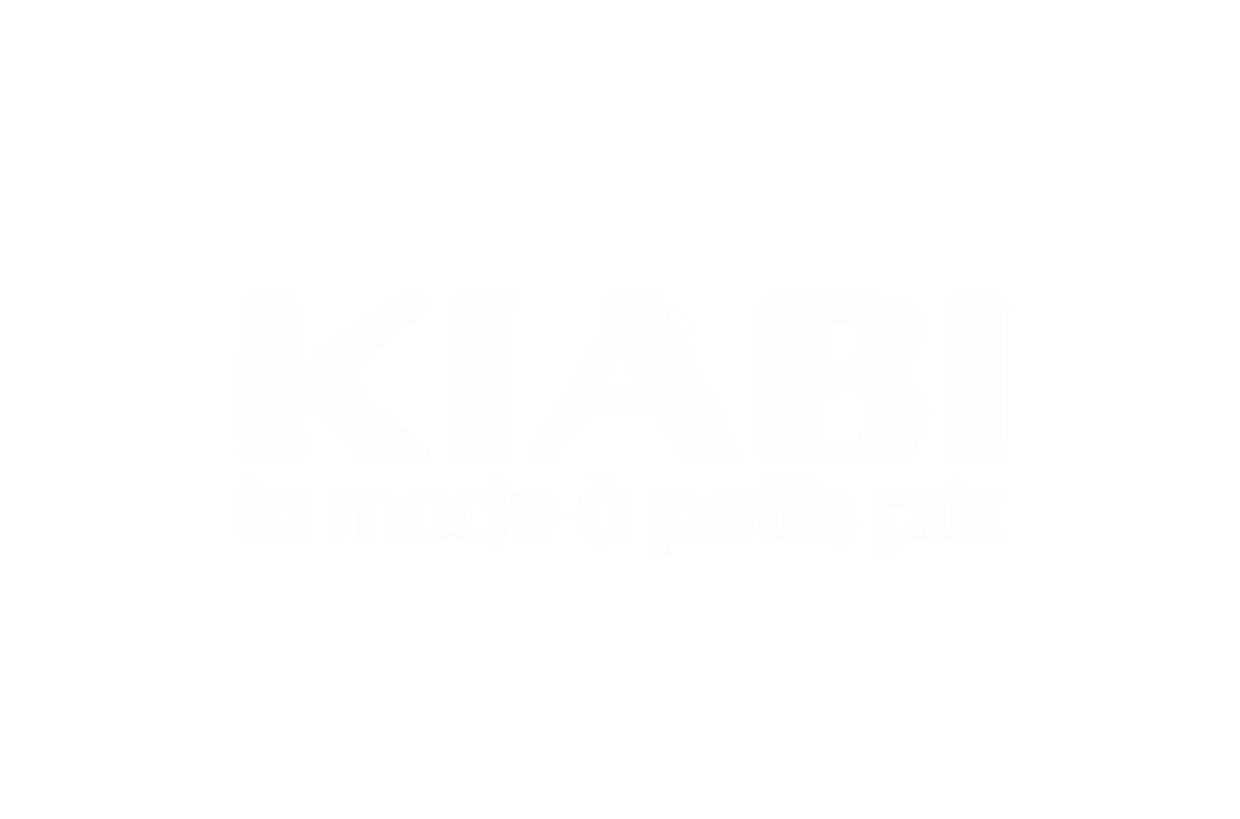 Logo KIABI avec le slogan la mode à petits prix.