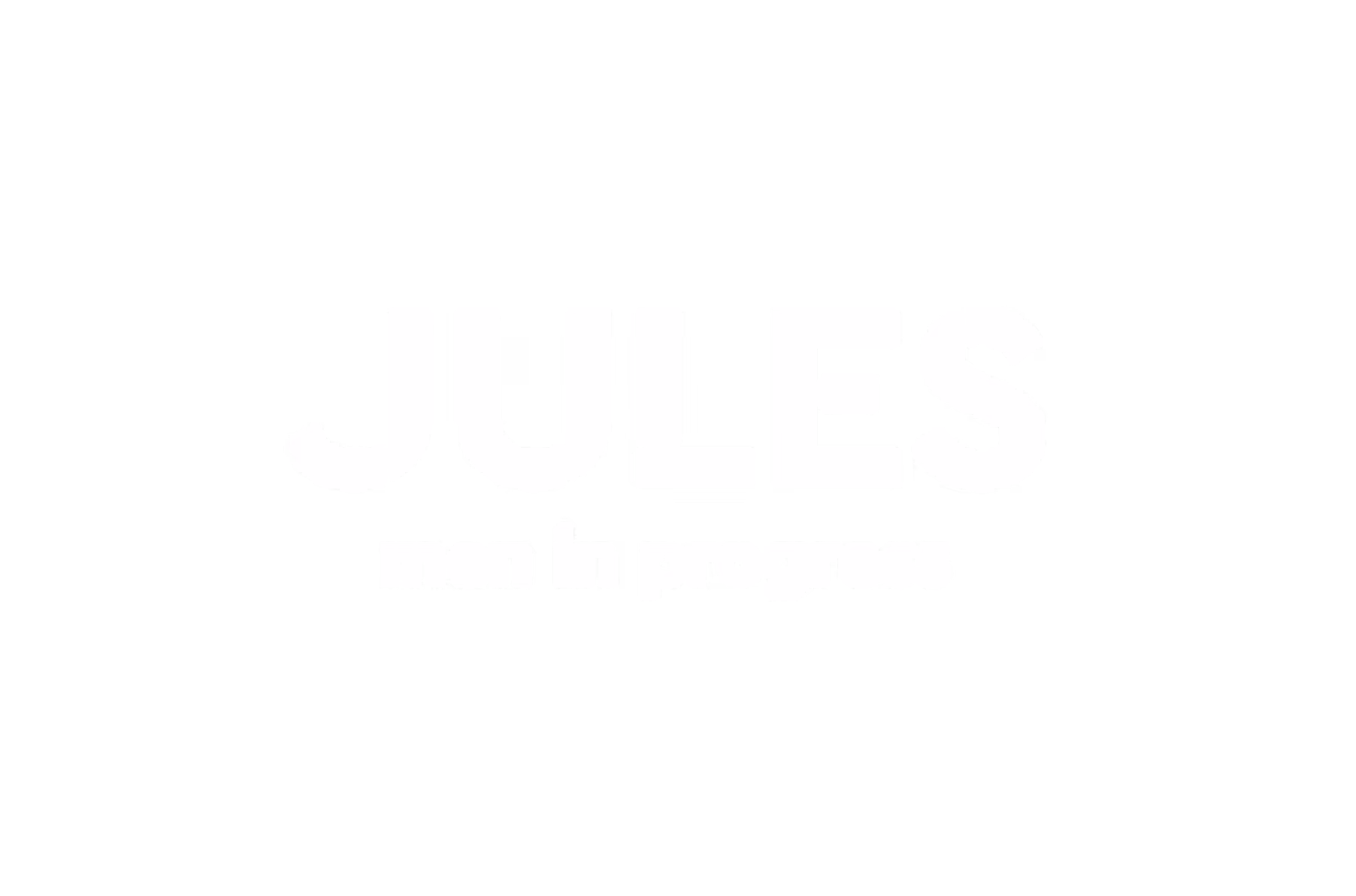 Logo JULES avec le slogan sous-jacent « men in progress ».