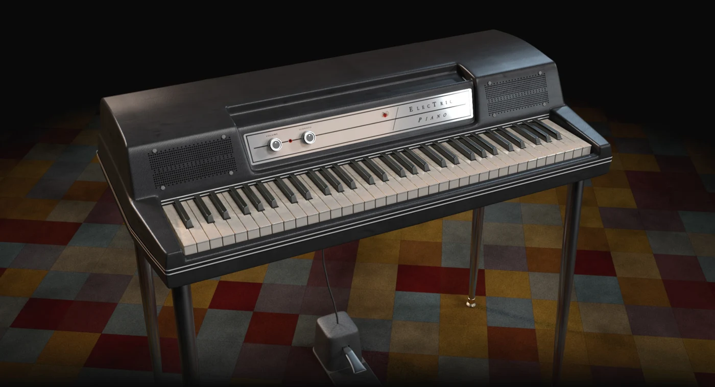 Keyscape Wurlitzer 200A electric piano product artwork