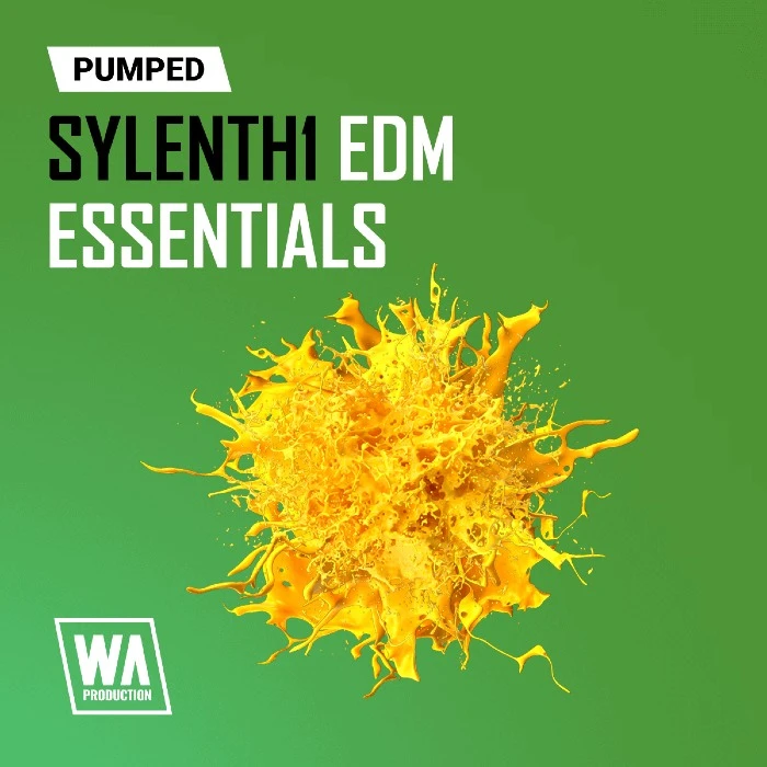 W. A. Production Pumped Sylenth1 EDM Essentials preset pack artwork