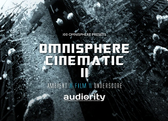 Audiority Omnisphere Cinematic II artwork advertising 100 Omnisphere presets