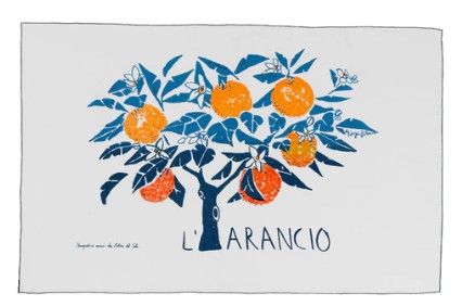 Orange Tree Blue