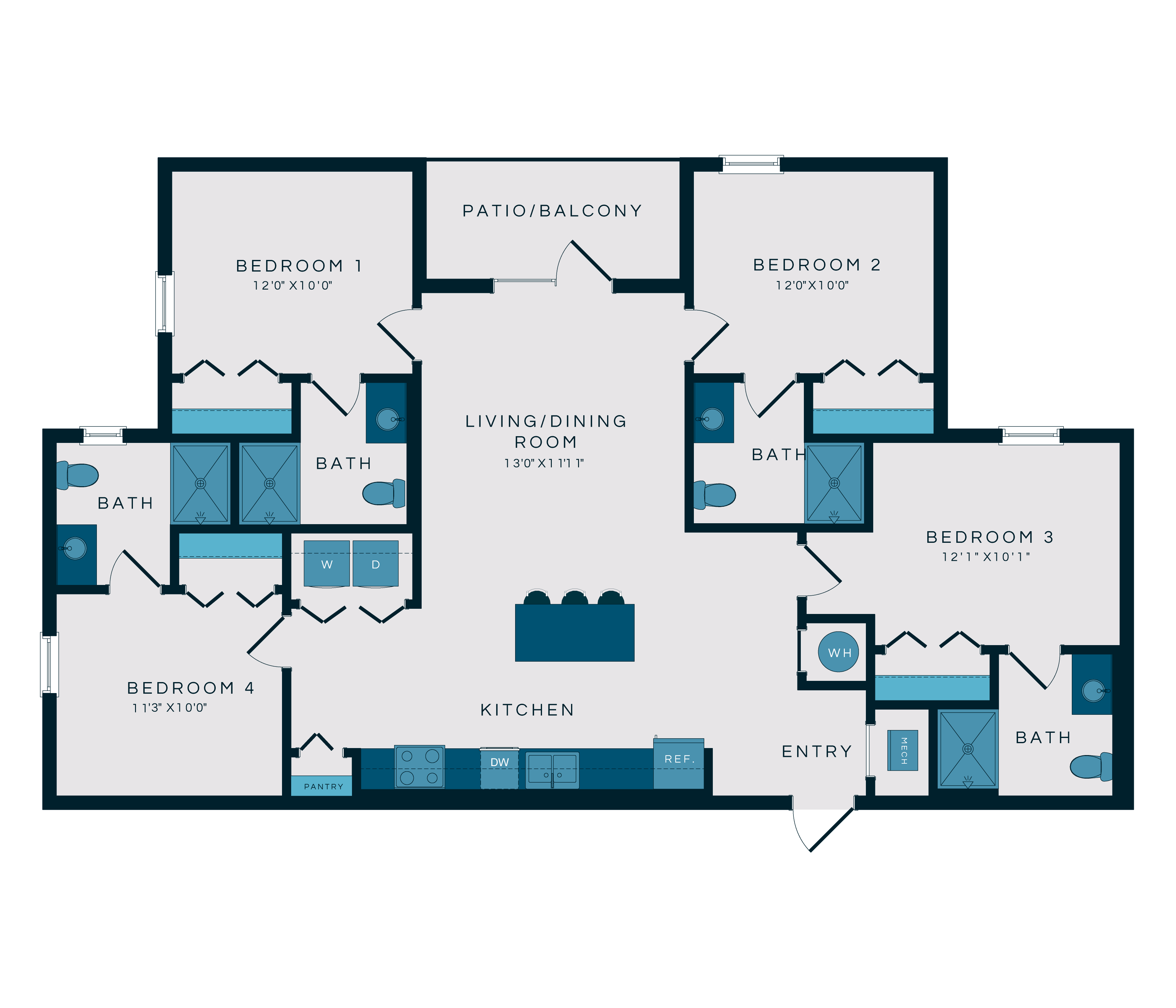 The Auster Floor Plan 