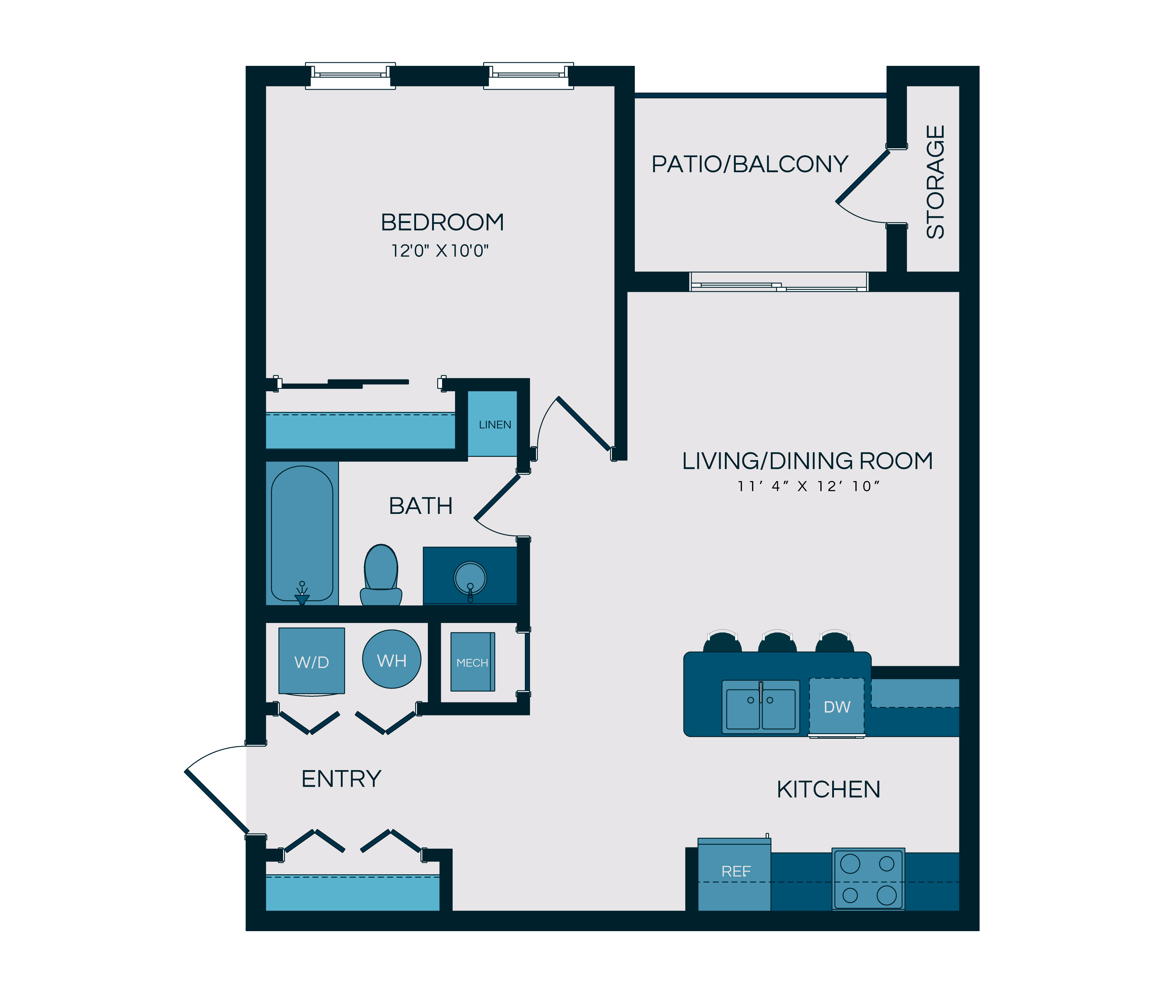 The Piper Floor plan