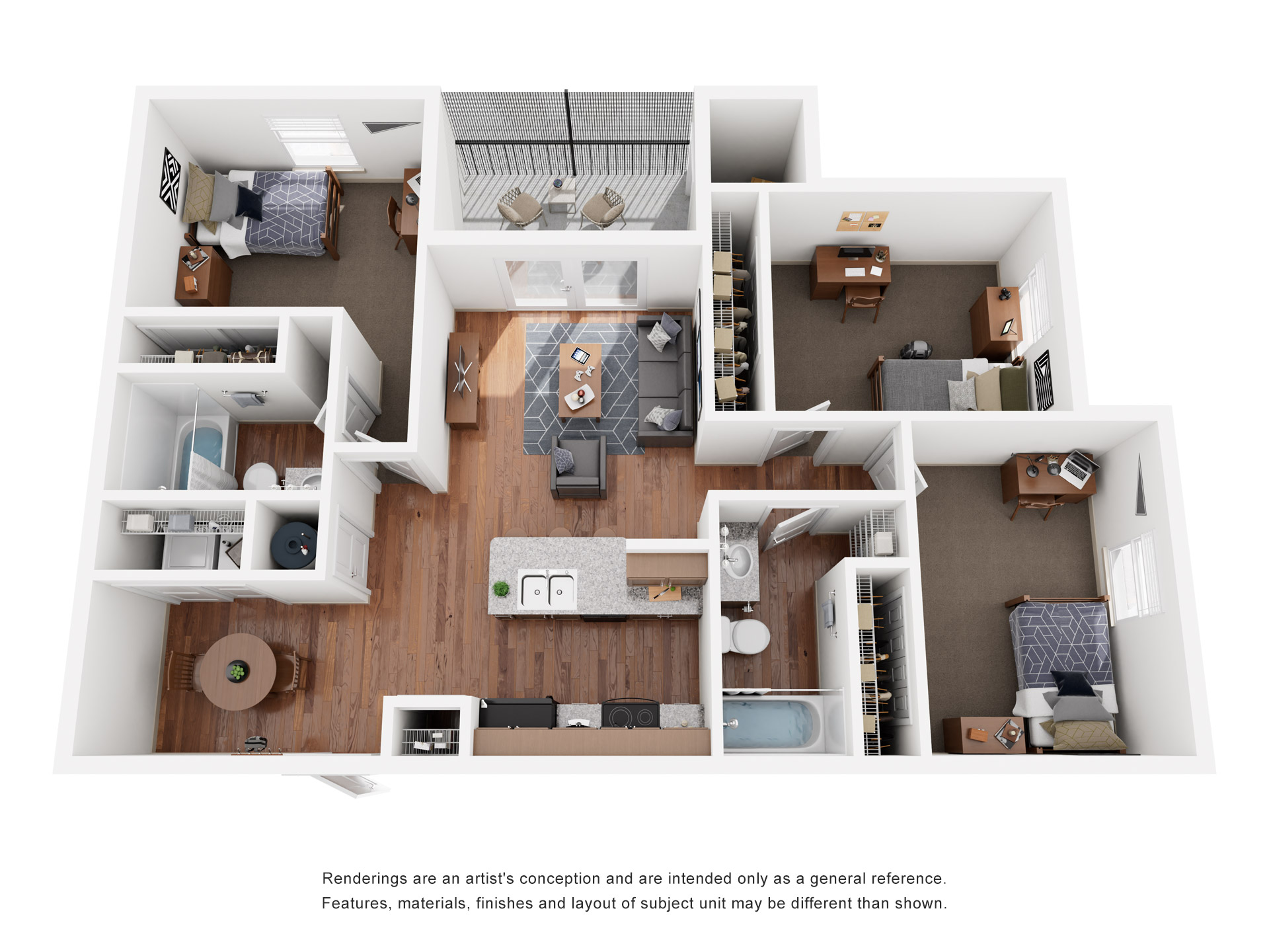 The Gulf Stream Floor plan