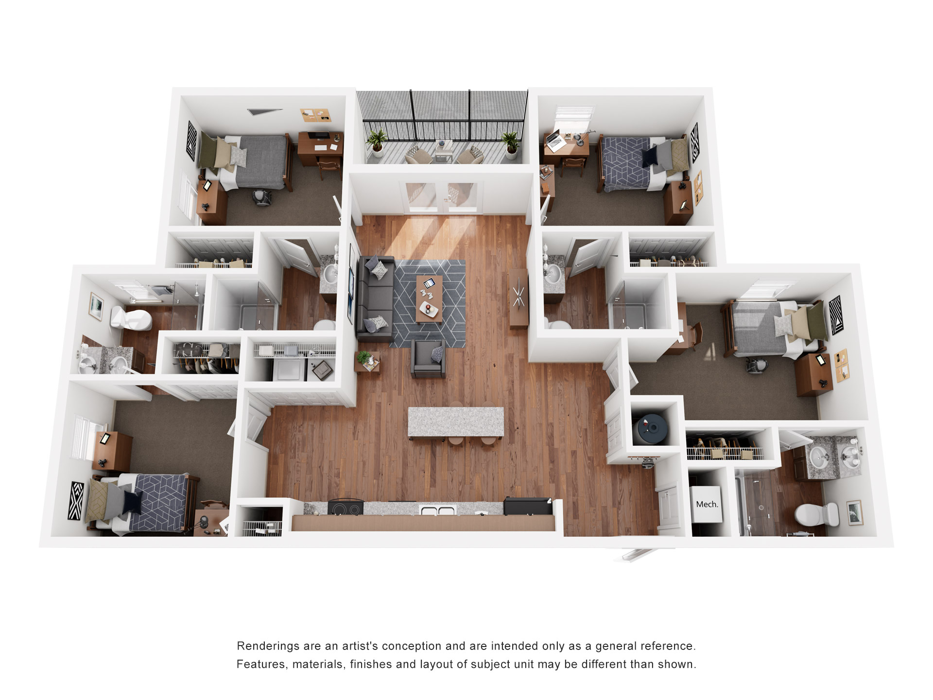 The Auster Floor Plan 