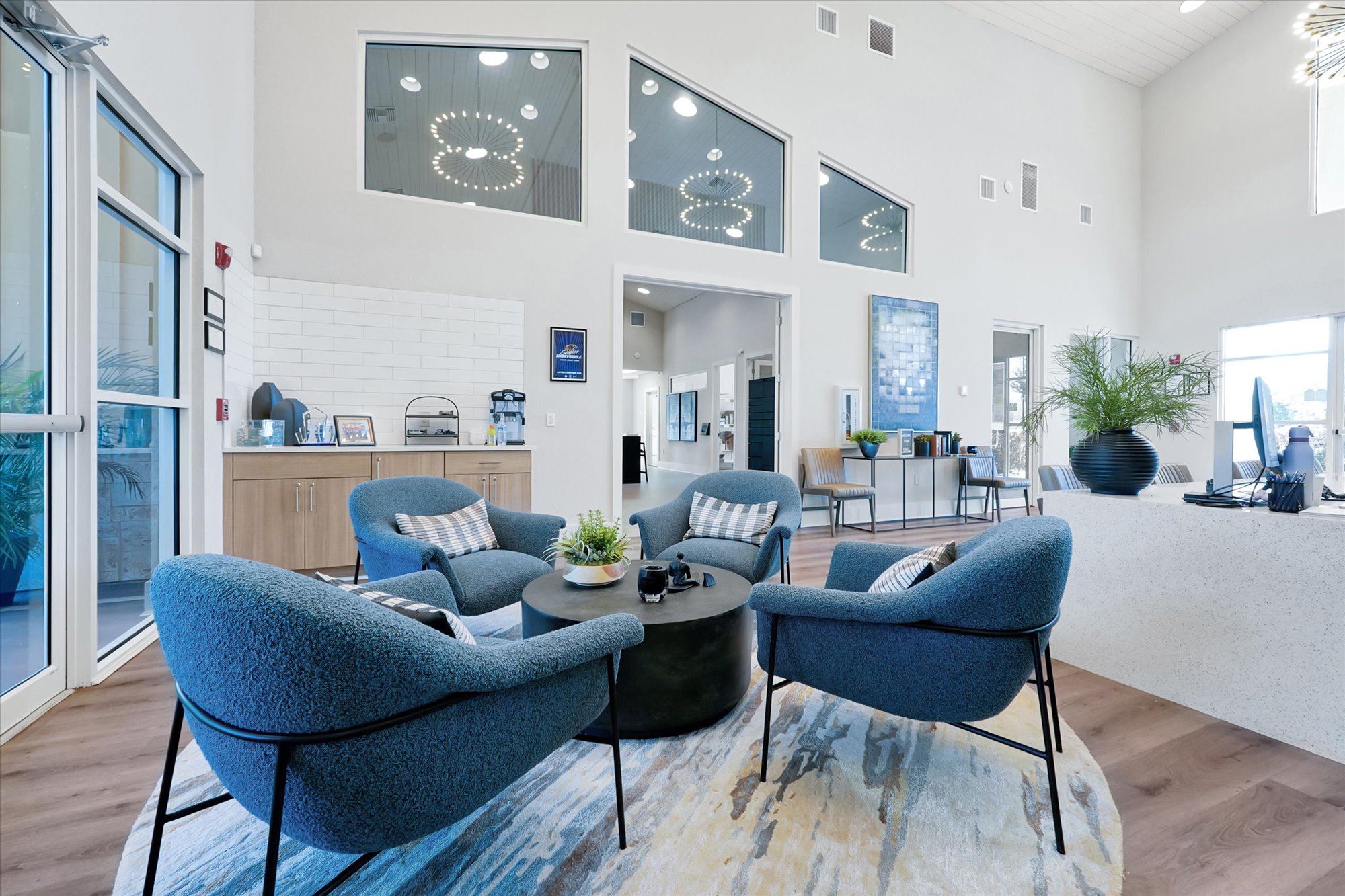 clubhouse seating area