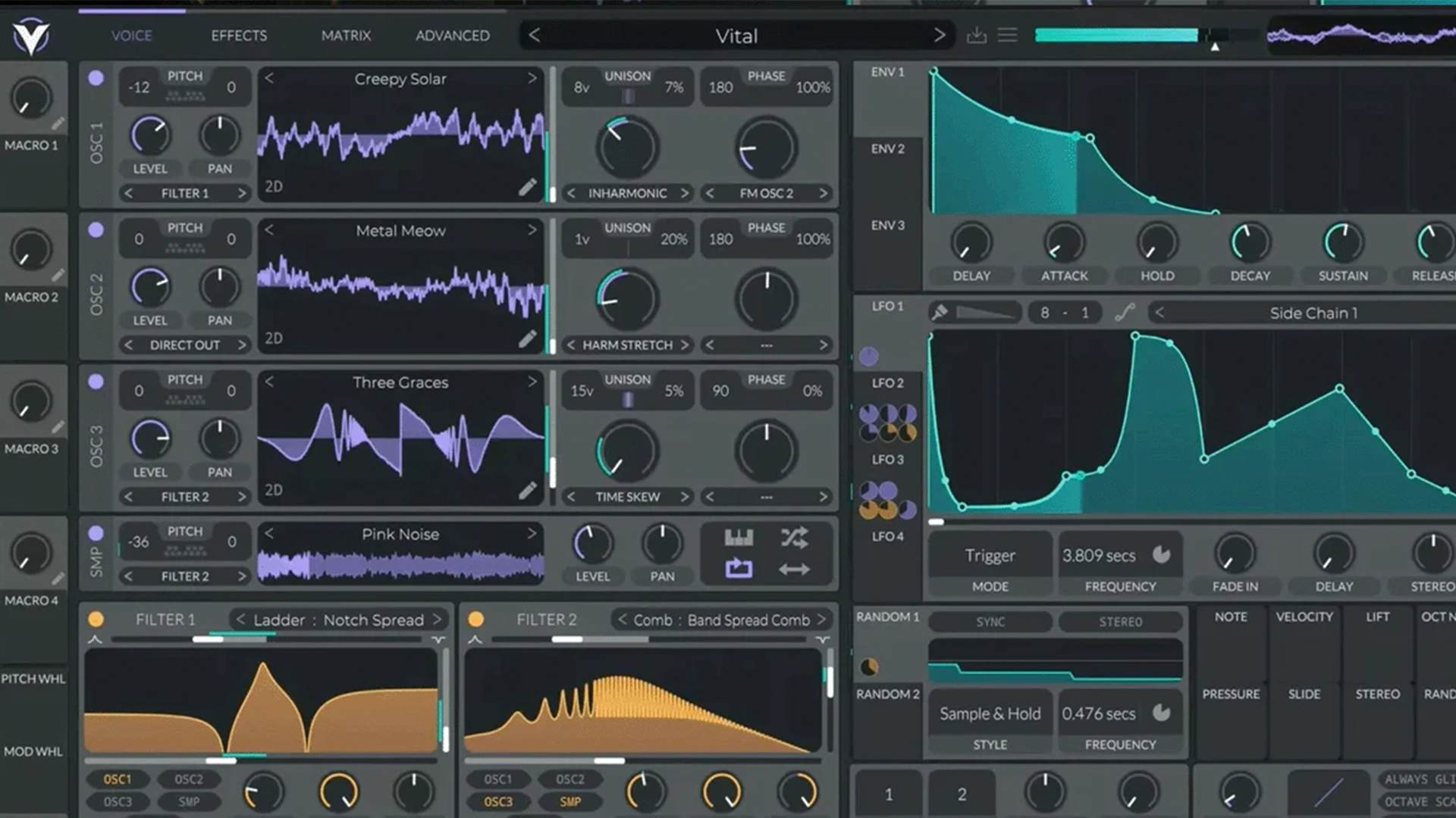 Vital Basic Interface