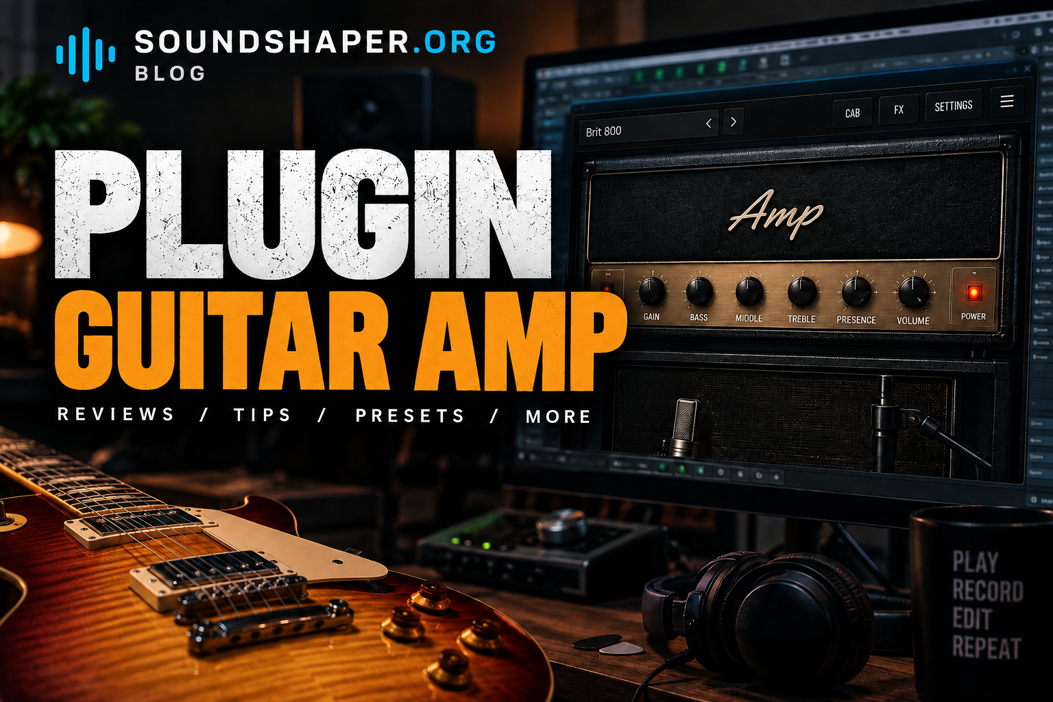 [background image] image of recording equipment (for a musician & band)