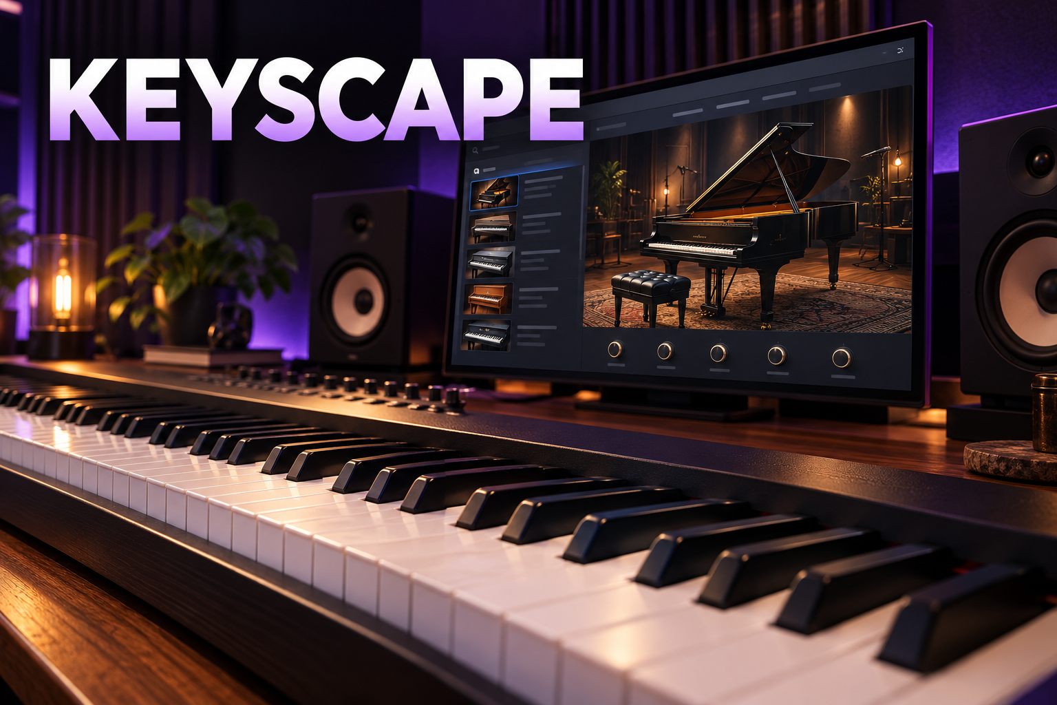 Spectrasonics Keyscape keyboard library for piano and electric piano production