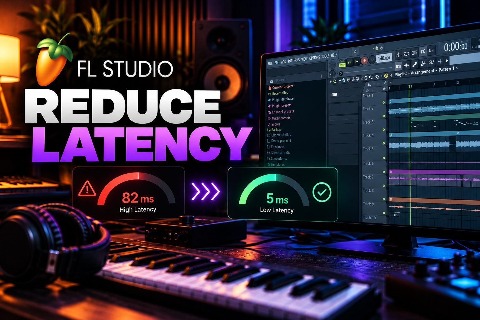 Latency in FL Studio