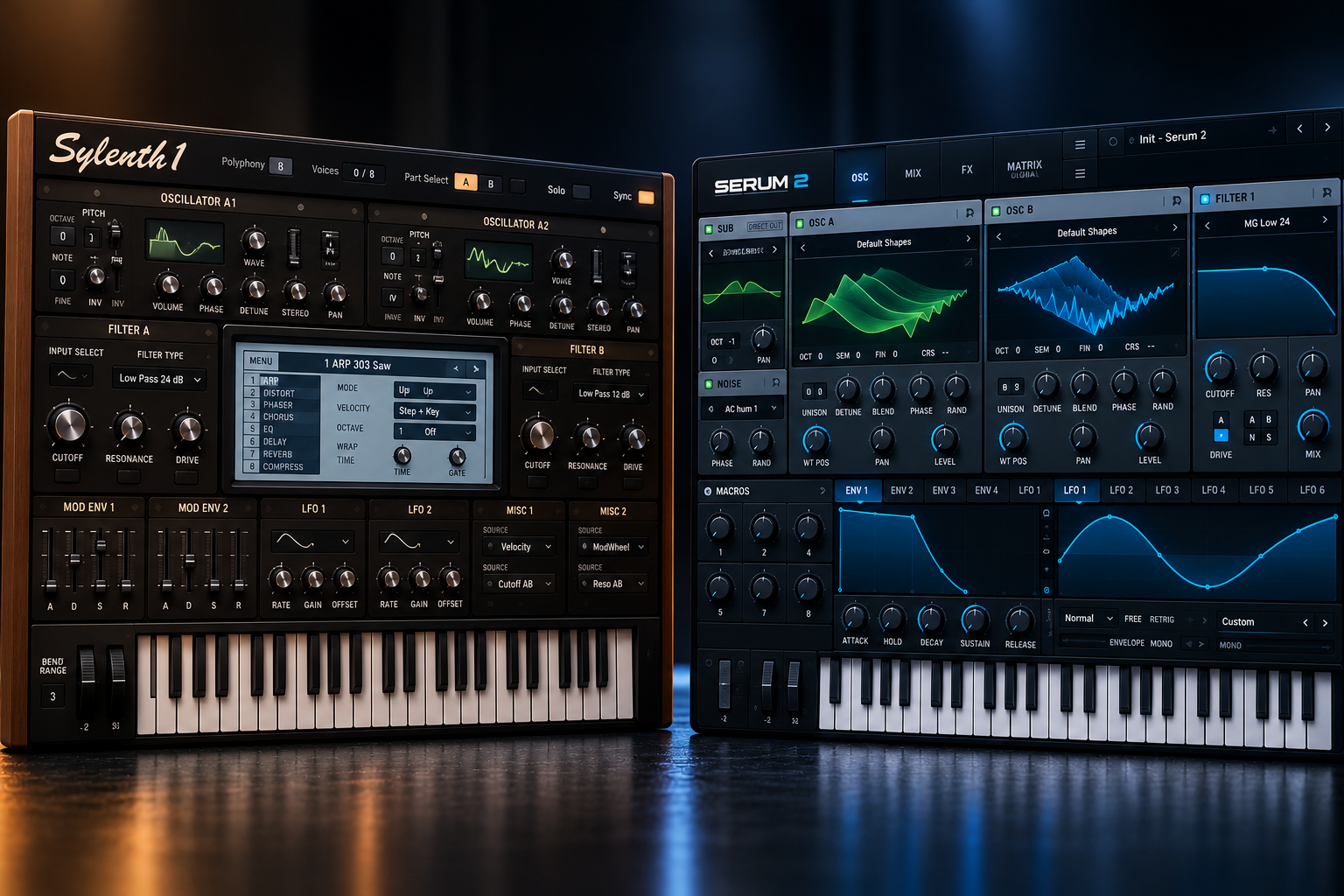 Sylenth1 vs Serum 2