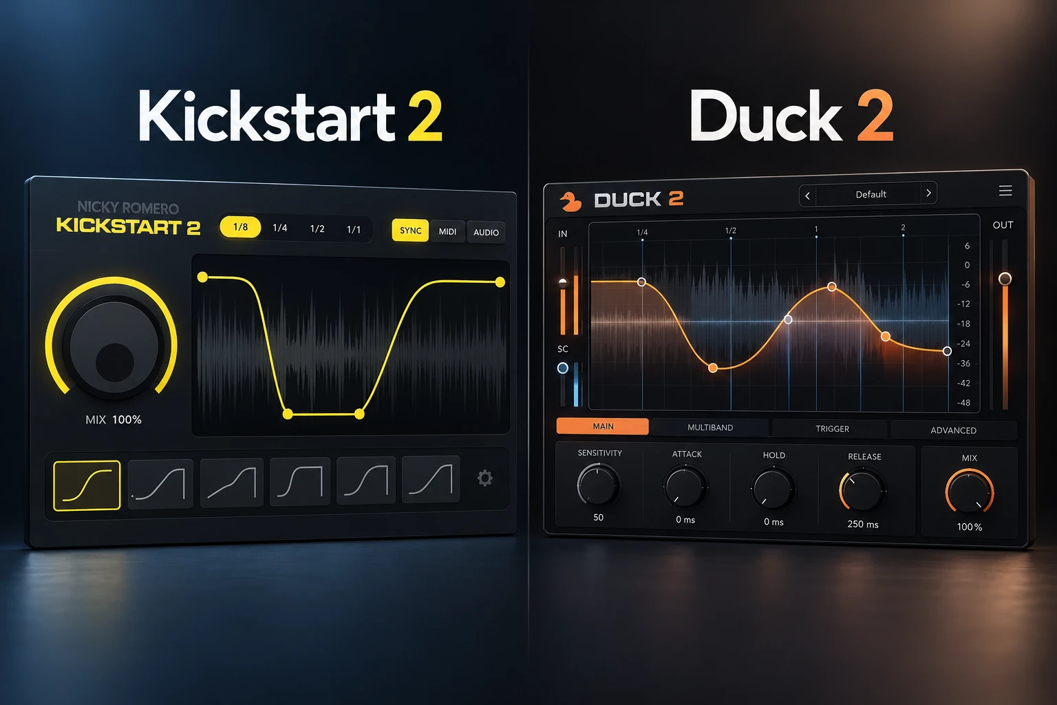 Kickstart 2 vs Duck 2