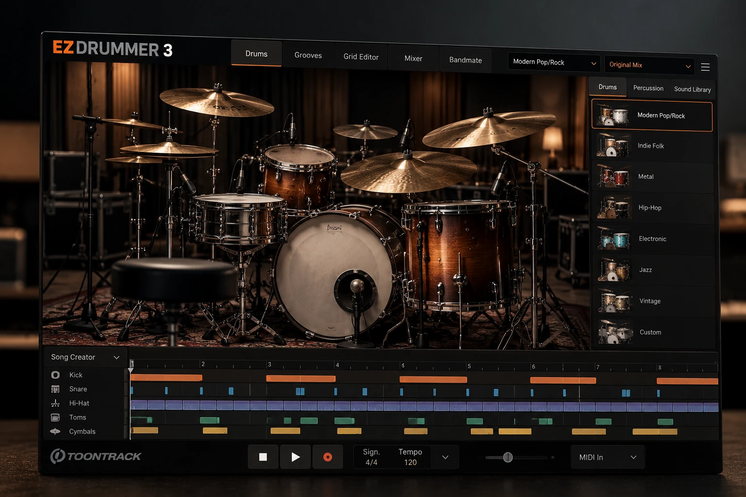 EZdrummer 3