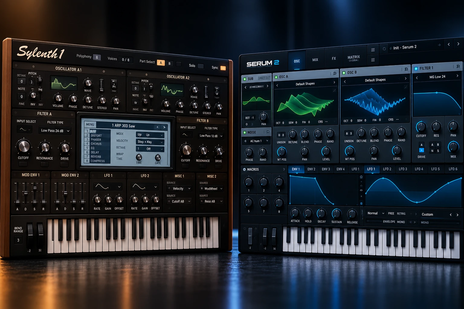 Sylenth1 vs Serum 2