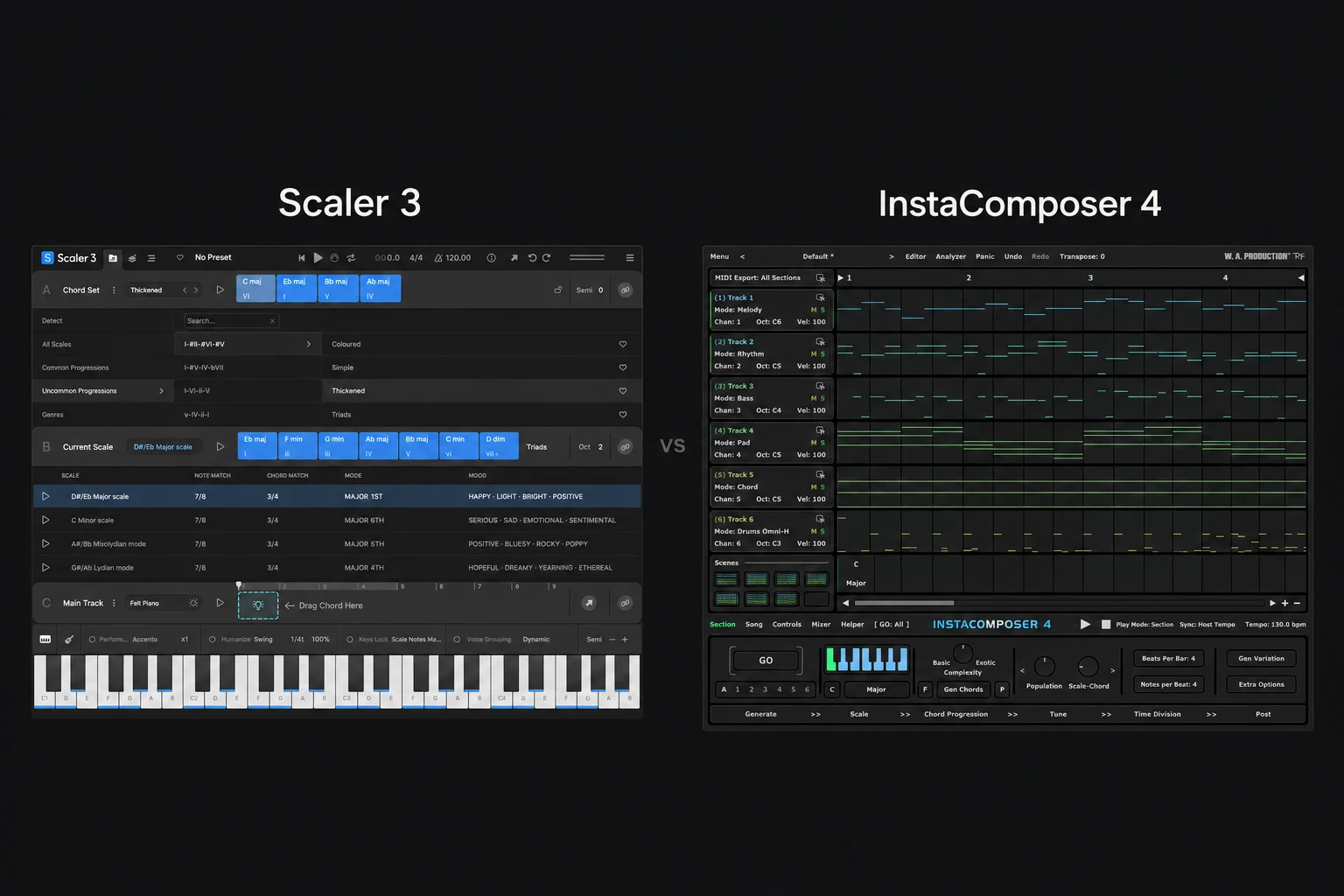 Scaler 3 vs InstaComposer 4