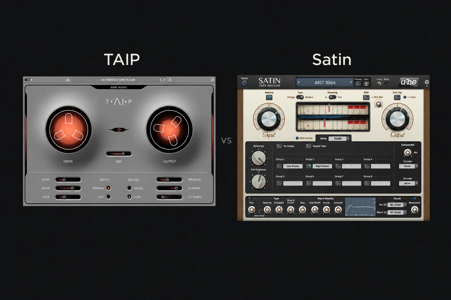 TAIP vs Satin