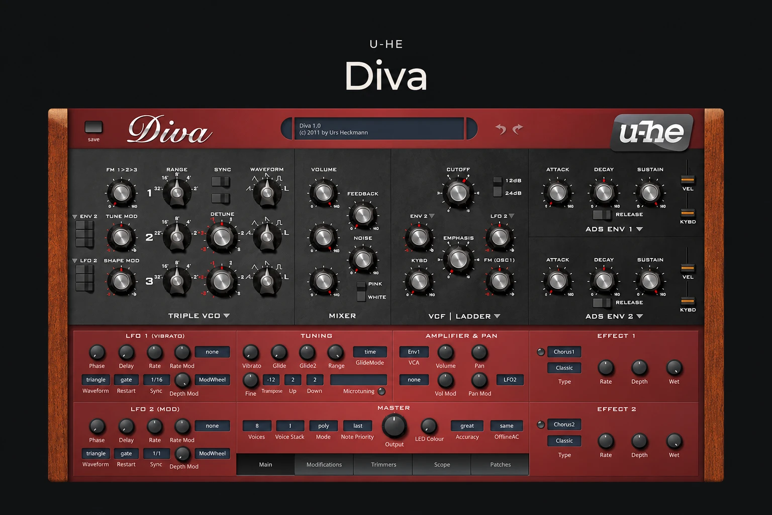 Diva Review: Is u-he’s Analogue Synth Worth It? plugin review cover