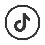 The TikTok icon for footer