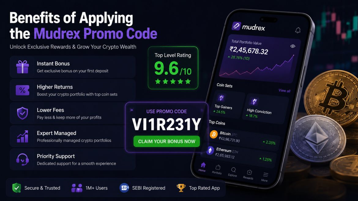 MUDREX PROMO CODE FOR NEW USER