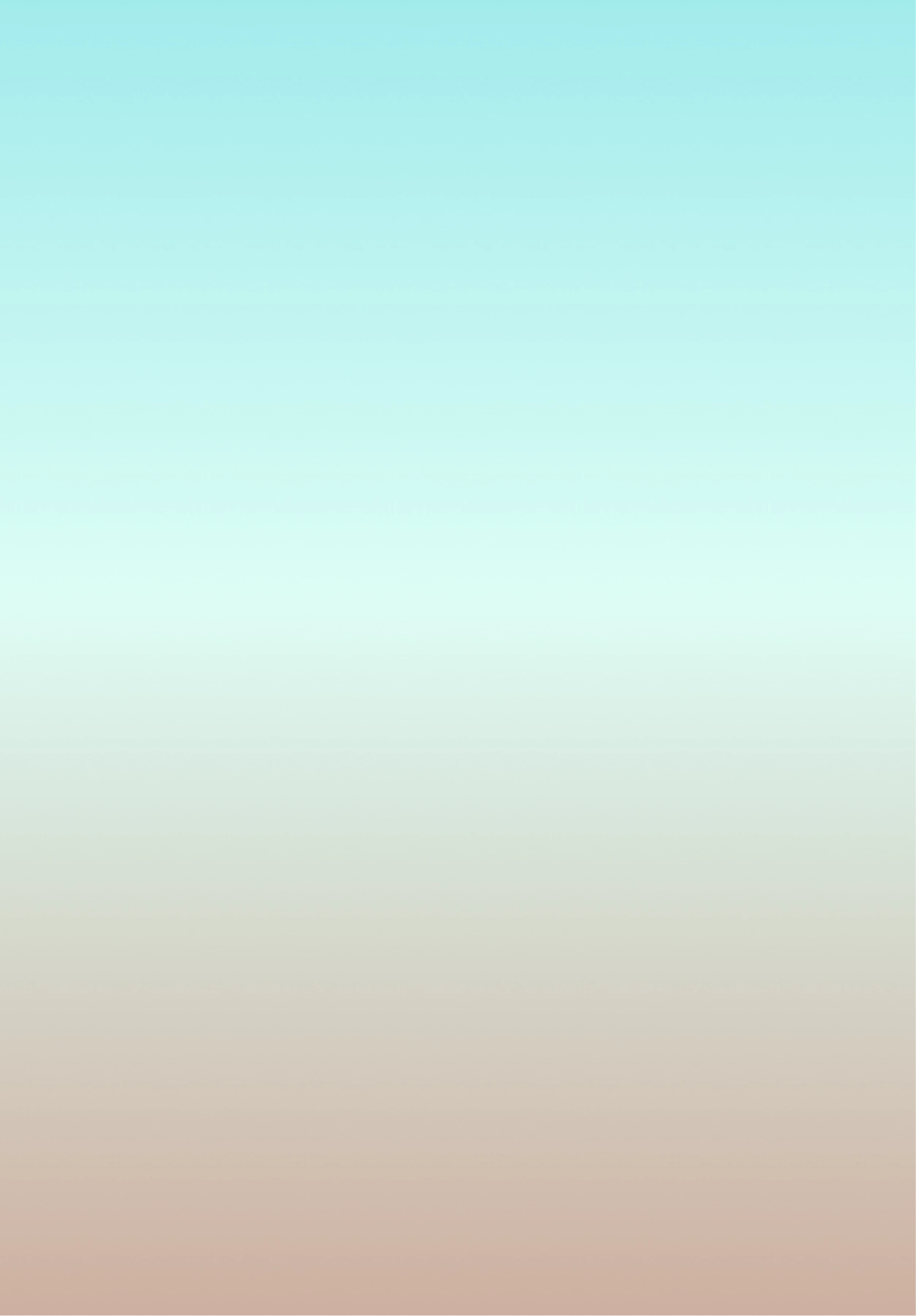 Gradient background transitioning from light blue at the top to beige and light brown at the bottom.